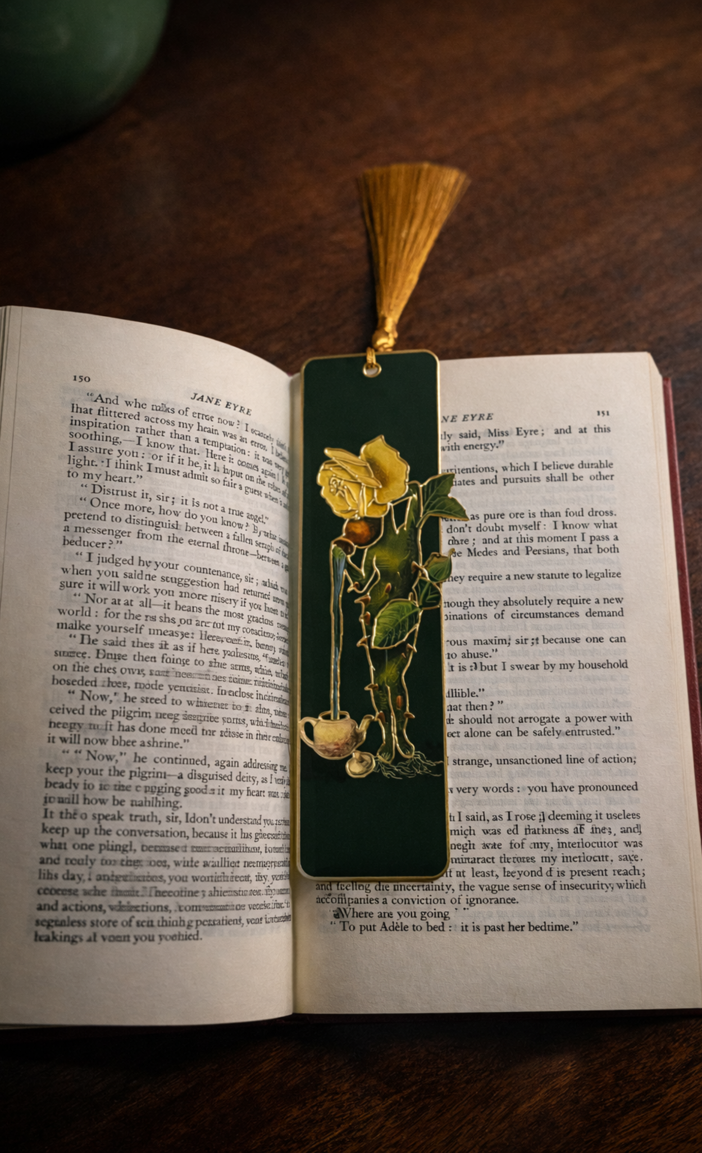 Brass Bookmark, Orla Rose