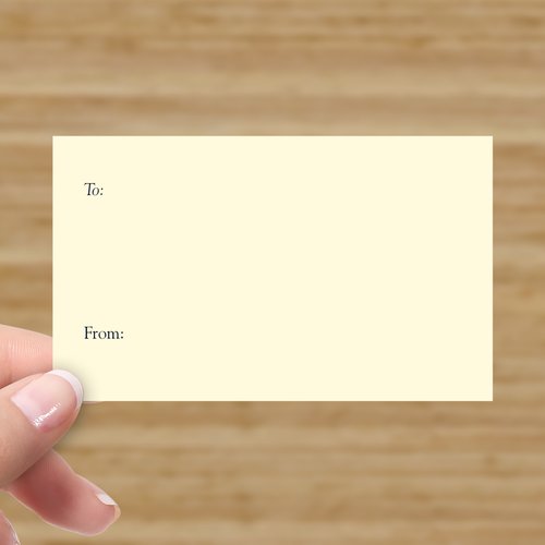 Complimentary Mini gift card with envelope