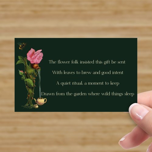 Complimentary Mini gift card with envelope
