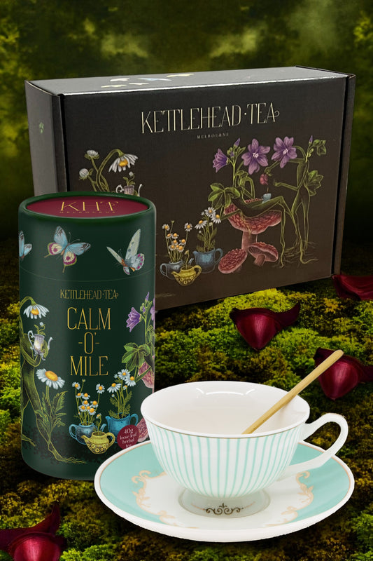 The curious cup gift box (Tiffany Blue)