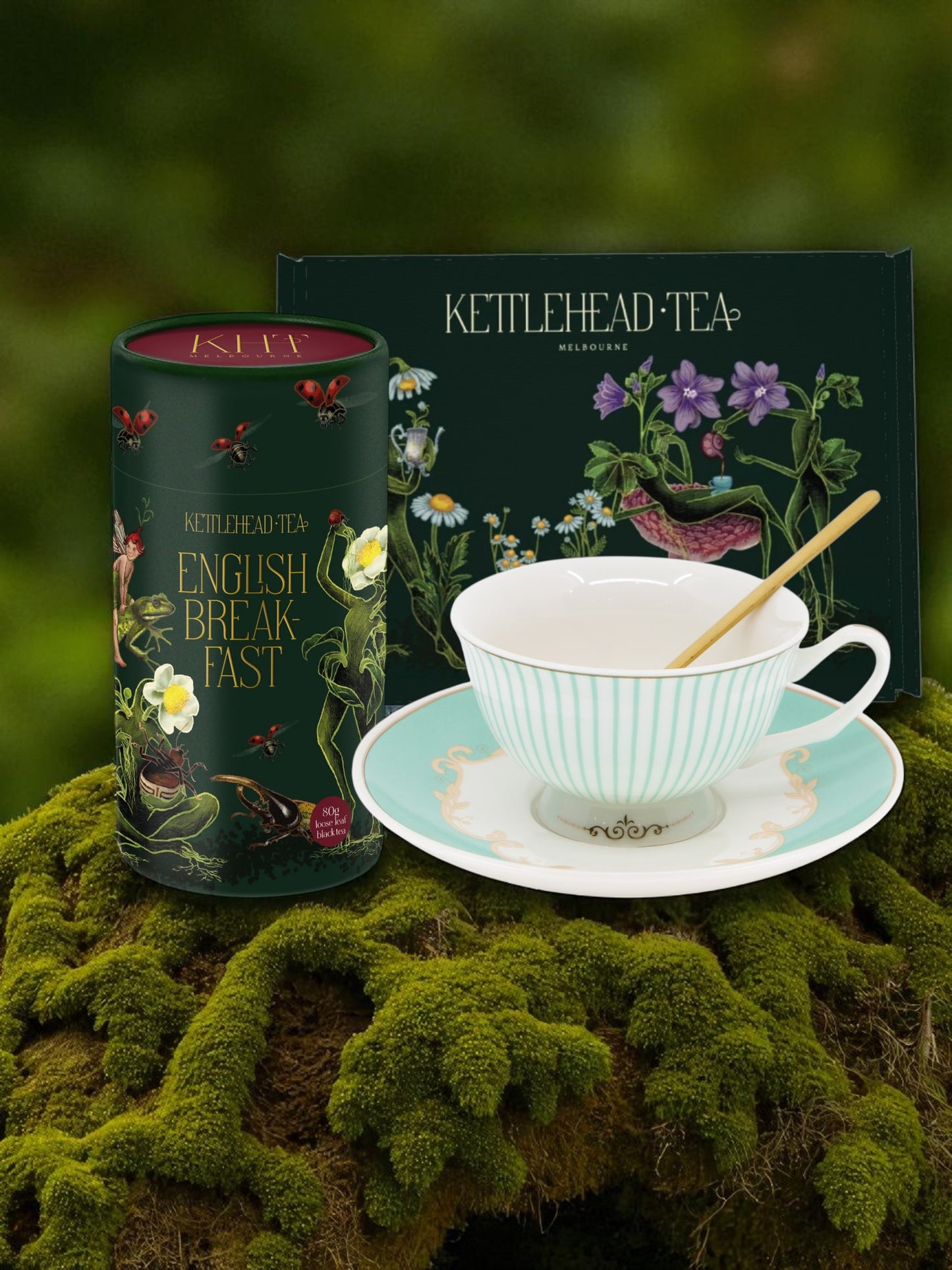 The curious cup gift box (Tiffany Blue)