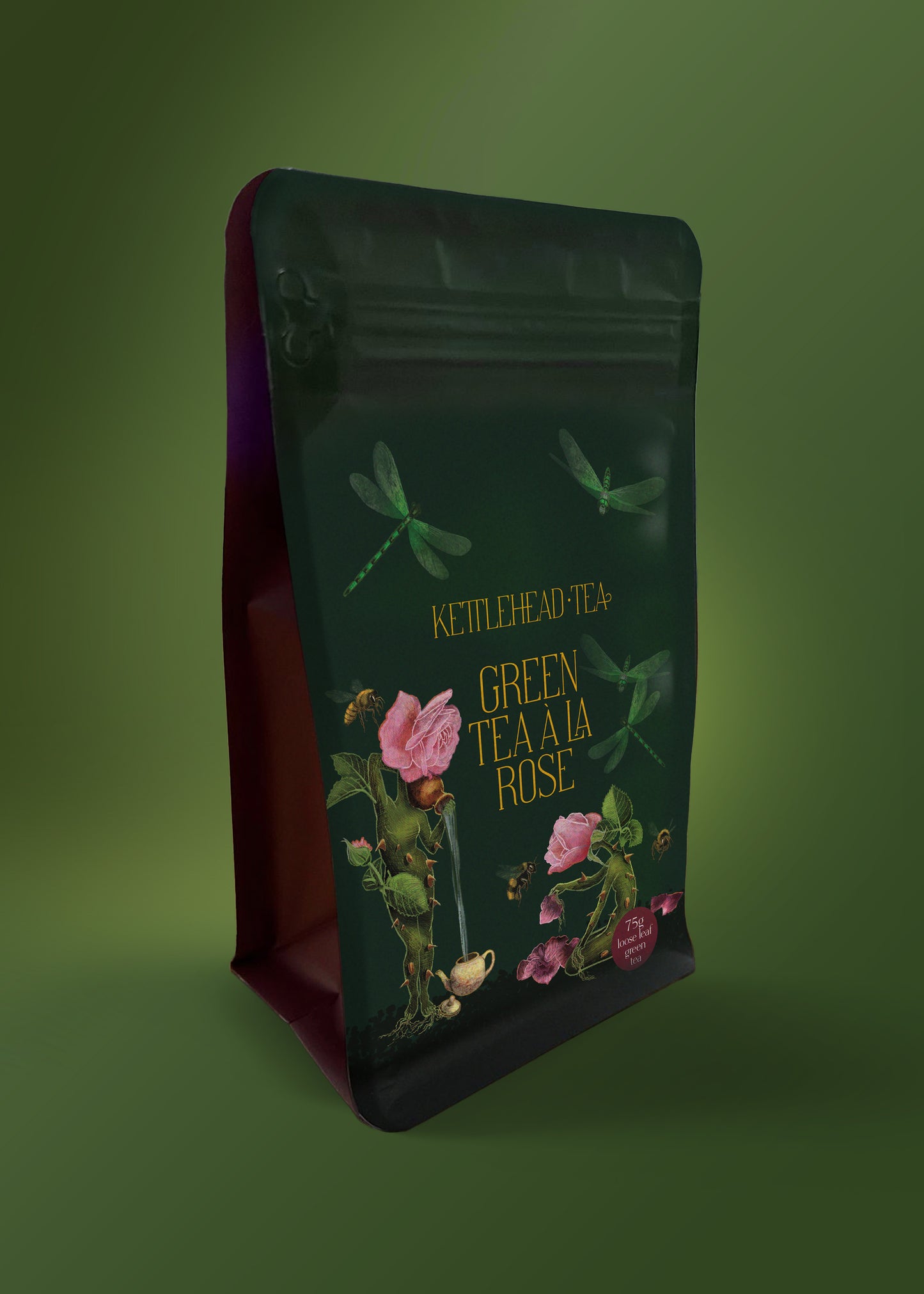 Green Tea A' La Rose  Refill Pouch