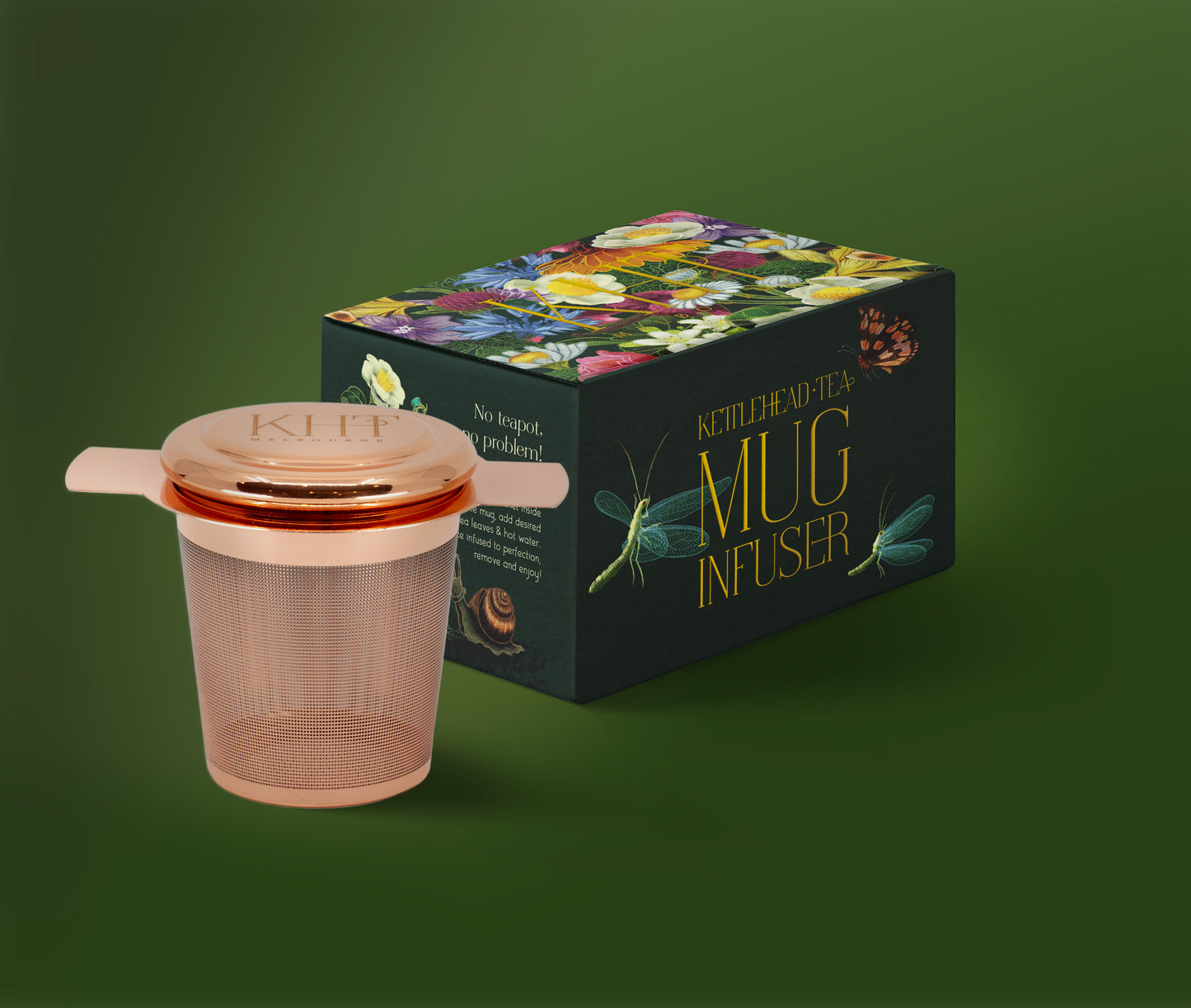 KHT Rose Gold Mug Infuser