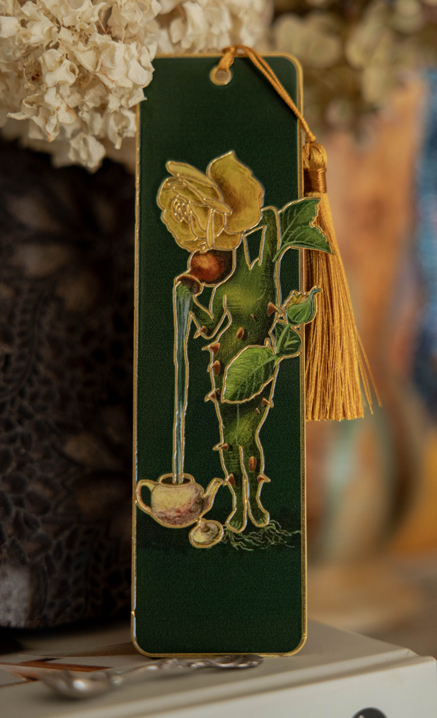 Brass Bookmark, Orla Rose