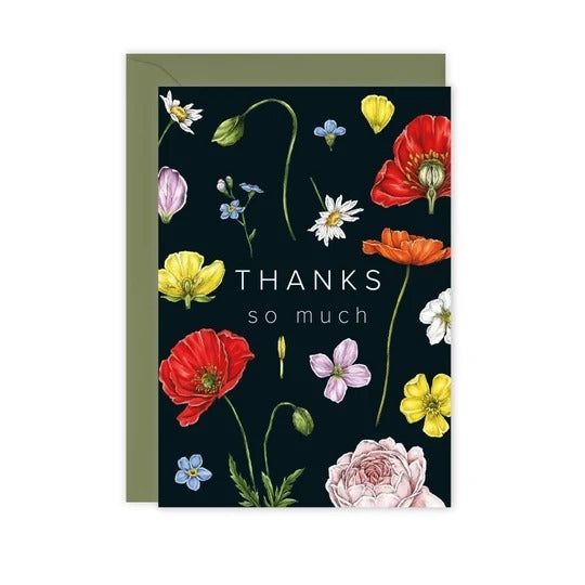 Greeting Card - Thanks so much