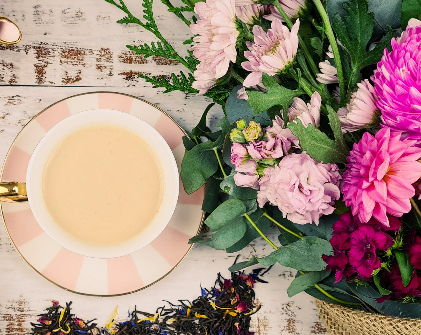 Teacup Blush Stripes